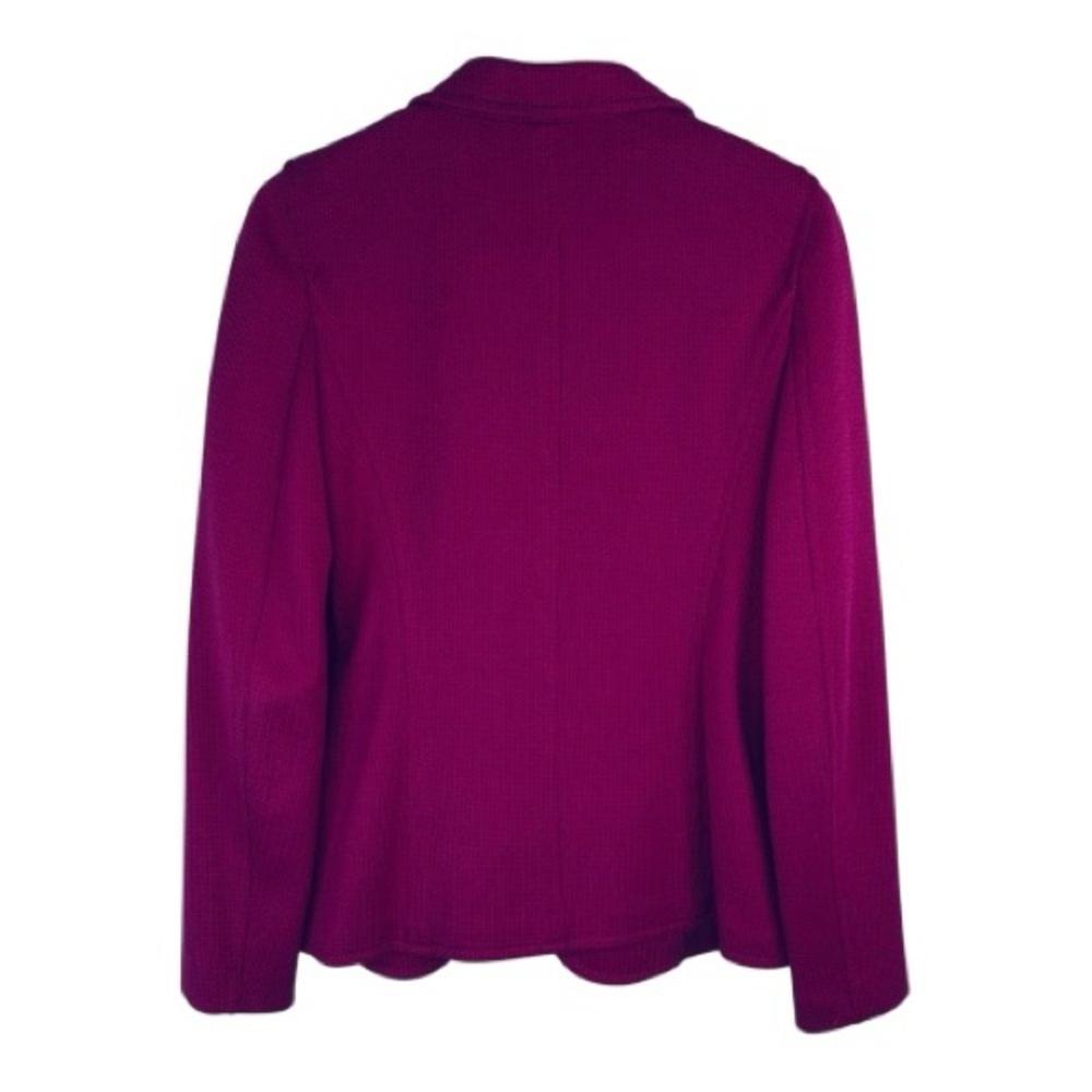 Armani Collezioni Raspberry Knit Blazer - Picture 2 of 5